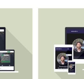 Personal Portfolio Website mockup